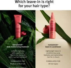 Aveda Nutriplenish™ Leave-In Conditioner -Beauté Cheveux Soldes aveda nutriplenish leave in conditioner lait nourrissant et lissant thermo protecteur en spray 3