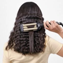 BaByliss Curlers Easy Waves 12 BaByliss Curlers Easy Waves -Beauté Cheveux Soldes babyliss curlers easy waves boucleur triple pour cheveux 3