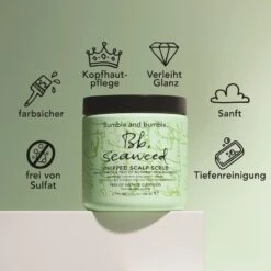 Bumble And Bumble Seaweed Scalp Scrub -Beauté Cheveux Soldes bumble and bumble seaweed scalp scrub gommage cheveux a lextrait dalgues marines 3