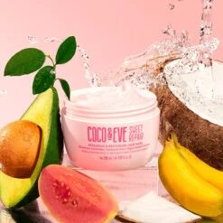 Coco & Eve Sweet Repair 10 Coco & Eve Sweet Repair -Beauté Cheveux Soldes coco eve sweet repair masque intense pour des cheveux plus forts et plus brillants 3