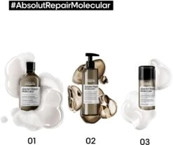 L’Oréal Professionnel Serie Expert Absolut Repair Molecular -Beauté Cheveux Soldes loreal professionnel serie expert absolut repair molecular masque renovateur pour cheveux abimes 4