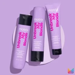 Matrix Unbreak My Blonde -Beauté Cheveux Soldes matrix unbreak my blonde soin sans rincage pour cheveux blonds 4