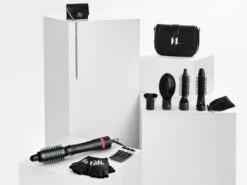 Rowenta KARL LAGERFELD Express Style CF635LF0 -Beauté Cheveux Soldes rowenta karl lagerfeld express style cf635lf0 brosse a air chaud 1
