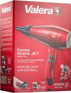 Valera Swiss Silent Jet 8500 Ionic Rotocord 5 Valera Swiss Silent Jet 8500 Ionic Rotocord -Beauté Cheveux Soldes valera swiss silent jet 8500 ionic rotocord seche cheveux ionique pour donner du volume et de la brillance