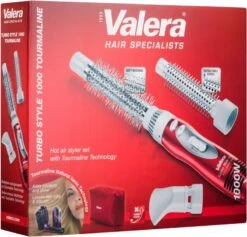 Valera Turbo Style 1000 Tourmaline 5 Valera Turbo Style 1000 Tourmaline -Beauté Cheveux Soldes valera turbo style 1000 tourmaline brosse soufflante et electrostimulateur